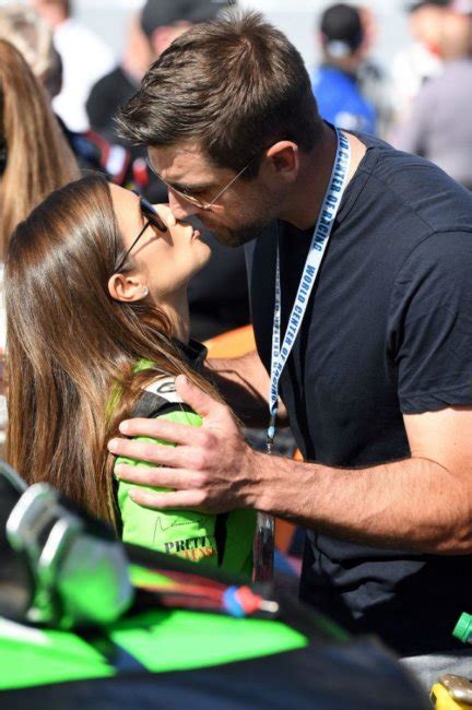 Aaron Rodgers and Danica Patrick Brought Out the PDA