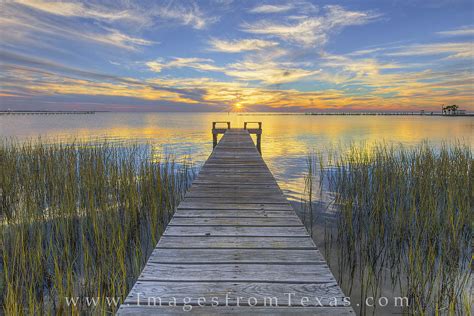 Autumn Sunset in Rockport, Texas 1 : Rockport, Texas : Images from Texas