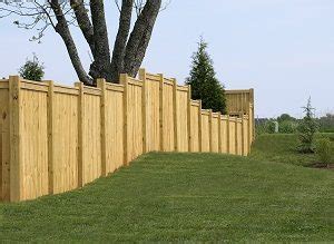 Building a DIY Fence in Your Sloped Yard - Hercules Fence Virginia Beach