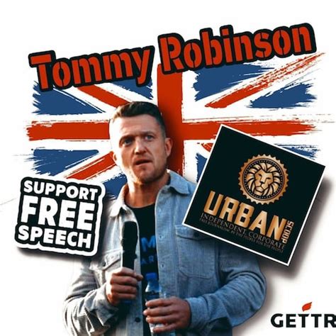 Tommy Robinson on GETTR