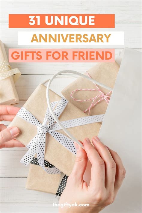 Unique Anniversary Gift Ideas for Them | Anniversary gift for friends ...