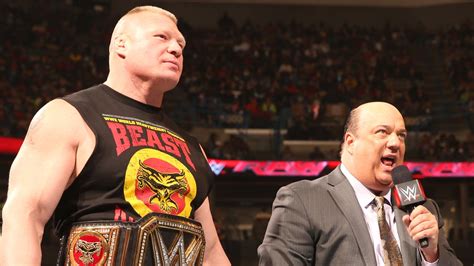 Paul Heyman Talks WrestleMania 31, Brock Lesnar Re-Signing with WWE and ...