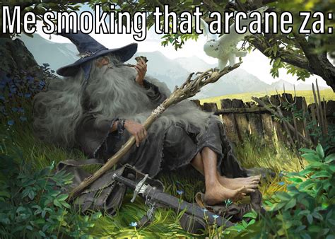 a bit overdone but wizards doing weed will never not be funny : r ...