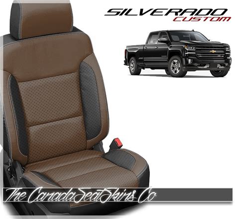 2018 Silverado Custom Seat Covers - Velcromag