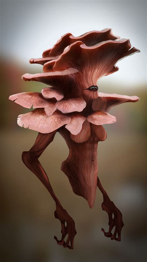 ArtStation - mushroom creature design