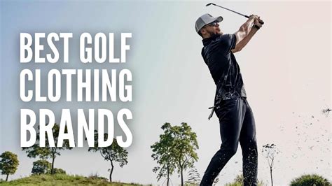 25 Golf Clothing Brands You Should Know - YouTube