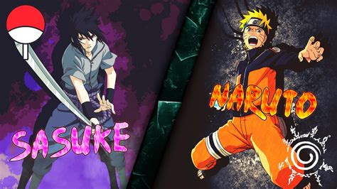 Sasuke and Naruto Wallpaper ·① WallpaperTag