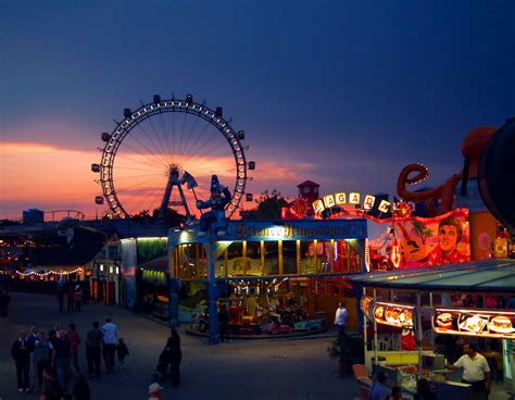 Prater, Vienna | Cities in europe, Amusement park, Heart of europe