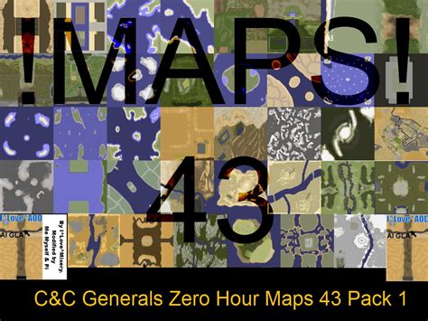 Unofficial maps for generals zero hour - vertips