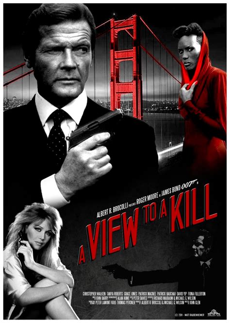 A View to a Kill *** (1985, Roger Moore, Christopher Walken, Tanya Roberts, Grace Jones, Patrick ...