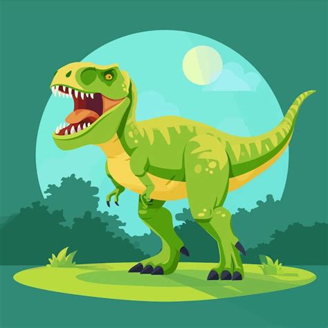 Premium Vector | Cartoon velociraptor