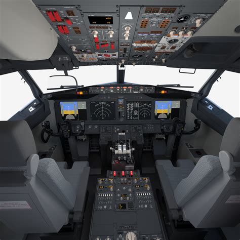 3D boeing 737 cockpit - TurboSquid 1242411