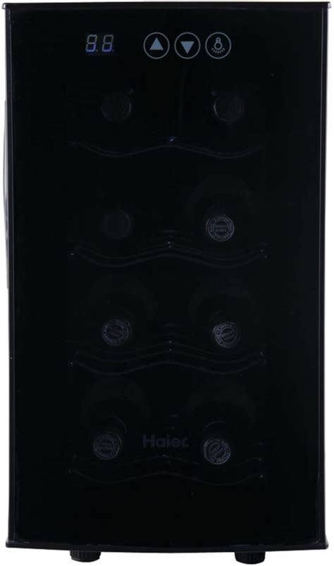 Haier 18-Bottle Dual Zone Curved Door with Smoked Glass Wine Cooler - Best Wine Cooler Review