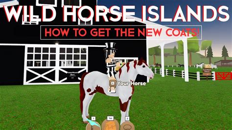 Wild Horse Islands - HOW to get the NEW COATS! - YouTube