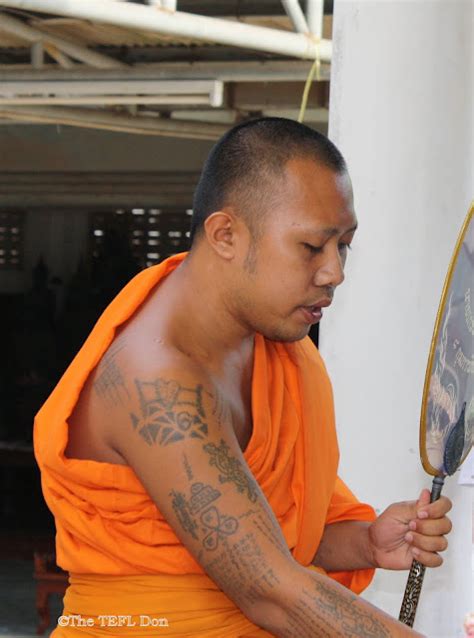 Thai Buddhist Monk Tattoo in Thailand ~ Tattowmag