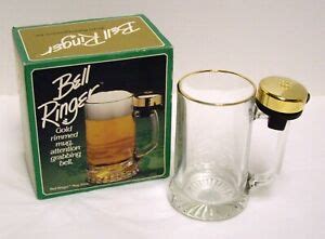 Bell Ringer Beer Mug 20 oz Stein 24K Gold Plated In Box Made In West ...