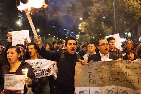 Thousands protest in Mexico against corruption, missing students - LA Times