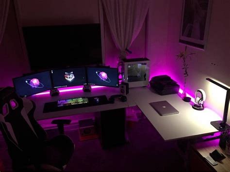 Pc Gaming Room Lighting : I built my dream pc gaming setup!