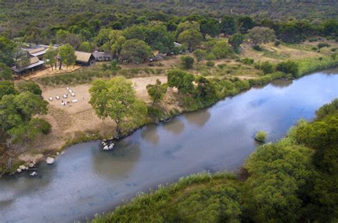 Location of Lion Sands River Lodge - Sabi Sand Game Reserve