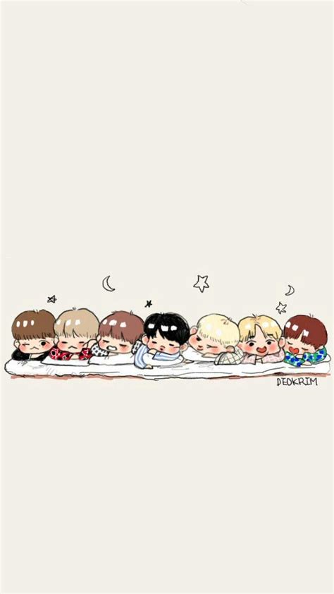 Chibi BTS Wallpapers - Wallpaper Cave