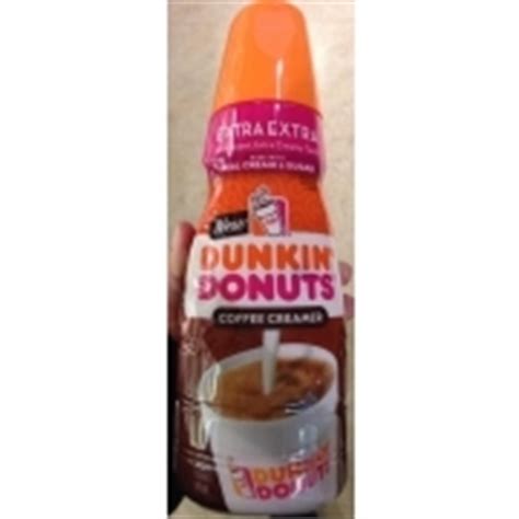 Dunkin Donuts Coffee Creamer: Calories, Nutrition Analysis & More | Fooducate