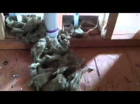 Insulation- Thermafiber install - YouTube