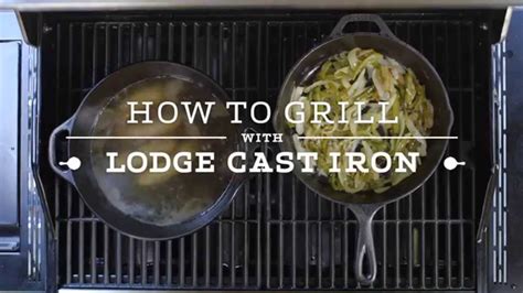 How to Grill with Lodge Cast Iron - LearnGrilling.com