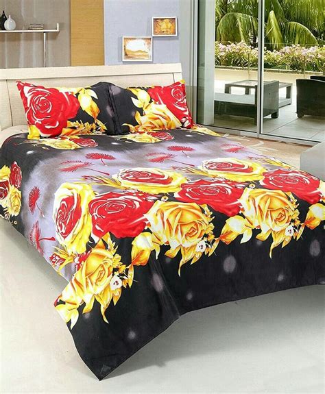 Print Multicolor 3D Bed Sheets at Rs 280/piece in Gurgaon | ID: 16228453262