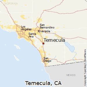 Map Of Temecula And Surrounding Cities - World Time Zone Map