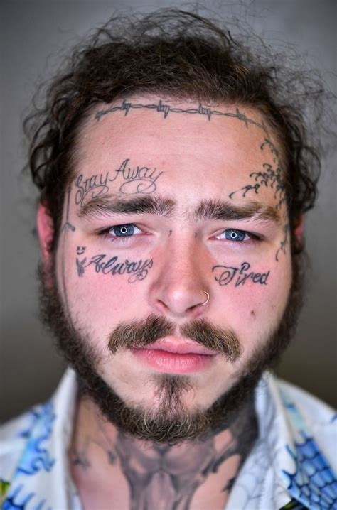 Post Malone #postmalone Post Malone | Post malone wallpaper, Face ...