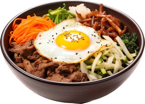 Bibimbap png with AI generated. 26772964 PNG