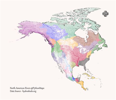 Mapping the World’s River Basins by Continent - City Roma News