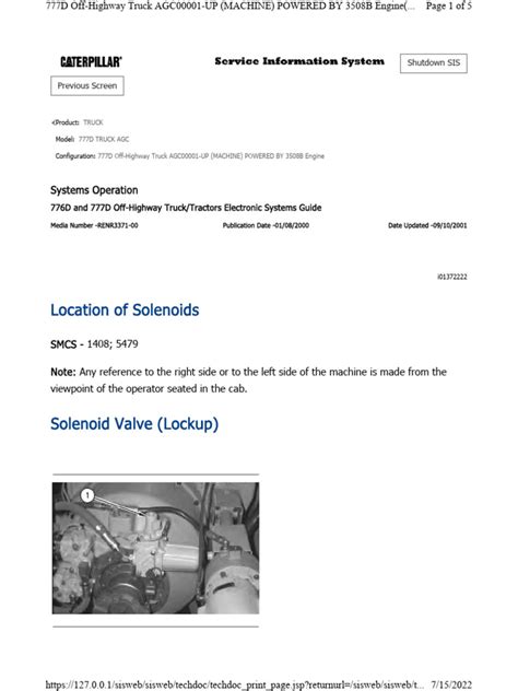 Location of Solenoid | PDF | Truck | Valve