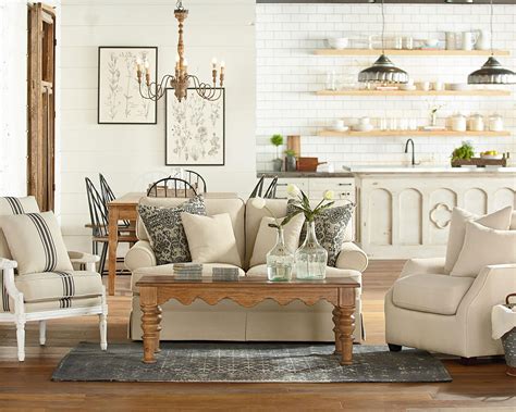 Heritage + Scallop - Magnolia Home | Farmhouse living room furniture ...