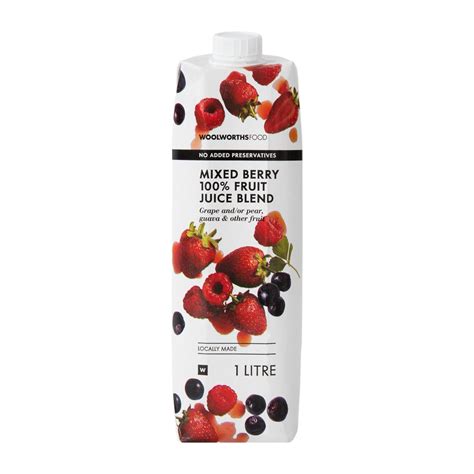 100 % Mixed Berry Juice Blend 1 L | Woolworths.co.za