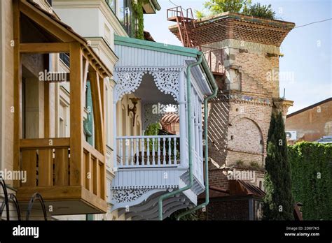 Tbilisi balcony hi-res stock photography and images - Alamy