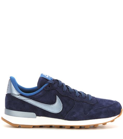 Nike Internationalist Suede Sneakers in Blue | Lyst