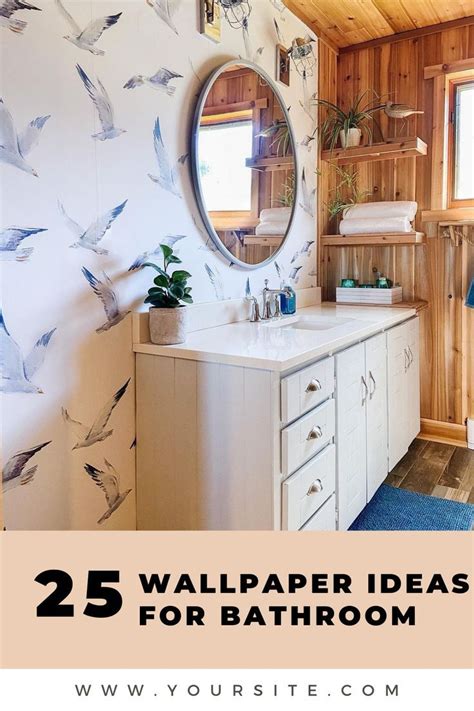 25 Farmhouse Bathroom Wallpaper Designs for a Gorgeous Look | Bathroom ...