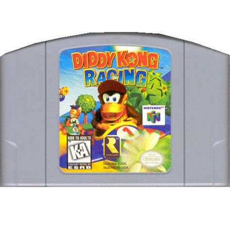 Diddy Kong Racing Game Cartridge N64 Nintendo 64
