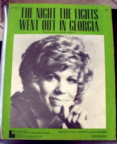 The Night The Lights Went Out In Georgia | Vicki Lawrence