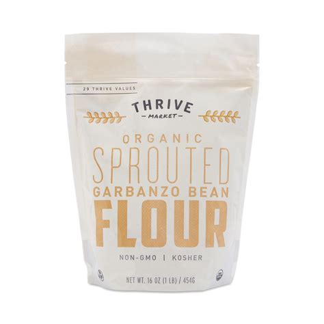 Organic Sprouted Garbanzo Bean Flour | Thrive Market