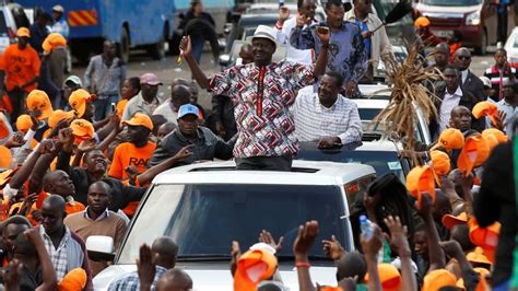 Opposition leader plunges Kenya into political crisis | World News ...