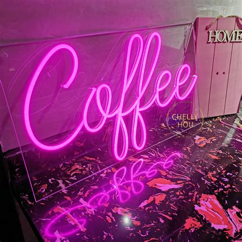 Custom Neon Sign Coffee Shop Neon Sign Acrylic Flex Led Custom | Etsy