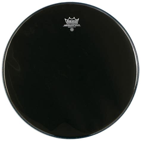 Remo Ebony Snare Side Marching Drum Head | Marching Snare Drum Heads ...