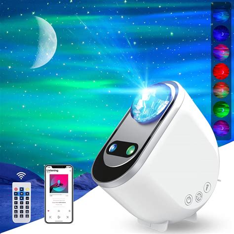 MERTTURM Galaxy Aurora Projector, 3 in 1 LED Northern Lights Star ...