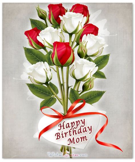 Happy Birthday, Mom - Heartfelt Mother's Birthday Wishes | Happy birthday mom, Happy birthday ...