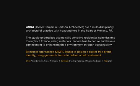 ABBA | Architecture Logo & Branding on Behance