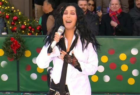 Cher Performs New Christmas Single at 2023 Macy’s Thanksgiving Day Parade