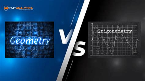 Top 5 differences between Geometry vs Trigonometry