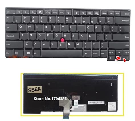 SSEA New US Keyboard for IBM Lenovo Thinkpad T440 E431 E440 T460 T440S T431S T440P T450 T450S ...